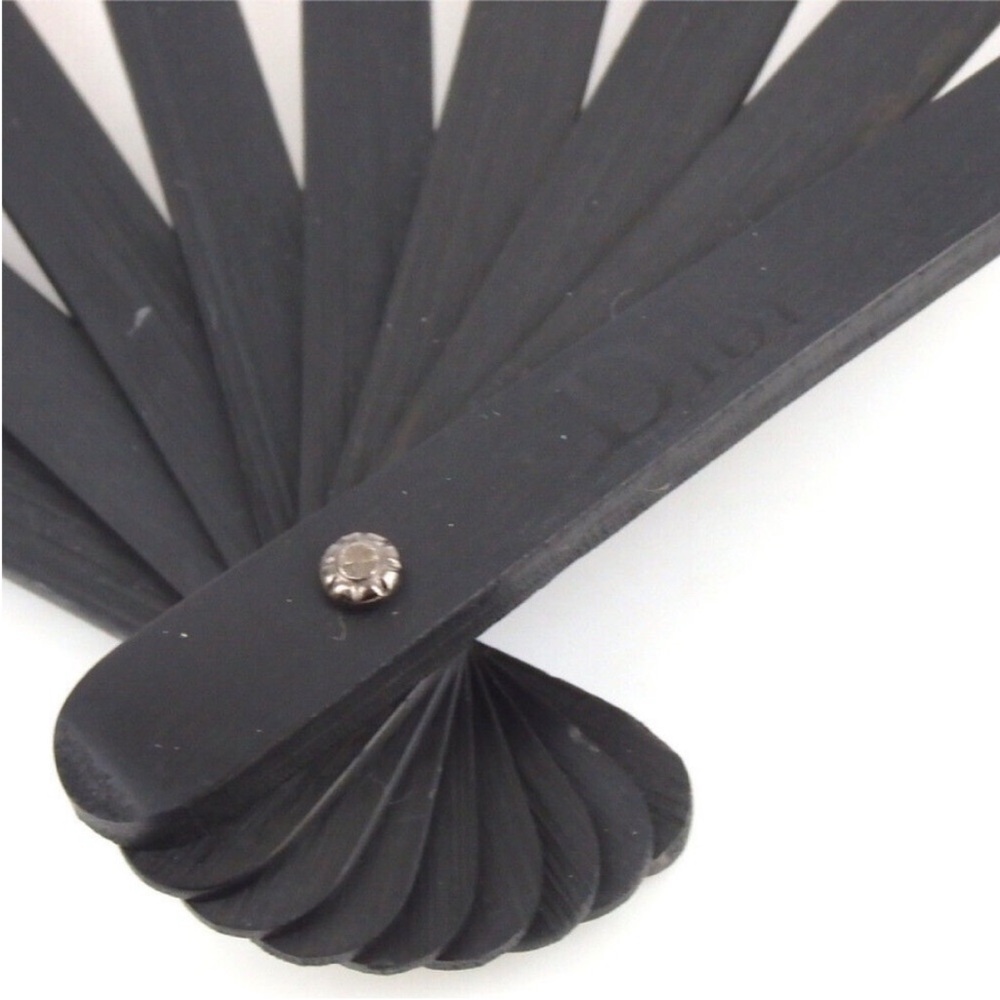 Dior Sensu Pink Folding Fan with Christian Dior in Pink and Black - Picture 4 of 7